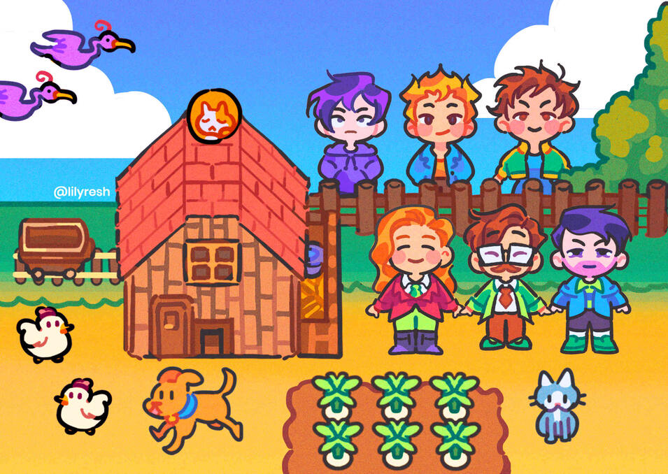 Stardew Valley Fanart, 2024