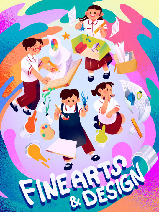 Fine Arts and Design poster